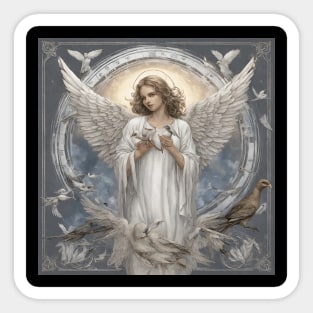 heavenly angel Sticker